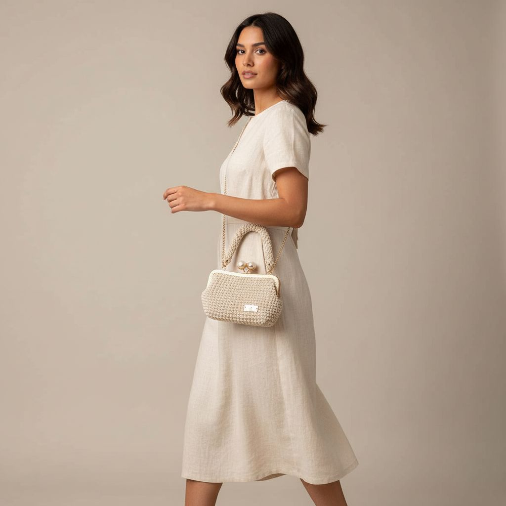 Sac en crochet élégant pour un style unique et irrésistible