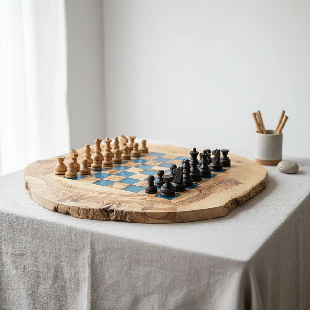 jeu d'échecs bleu qualité premium pour des parties inoubliables