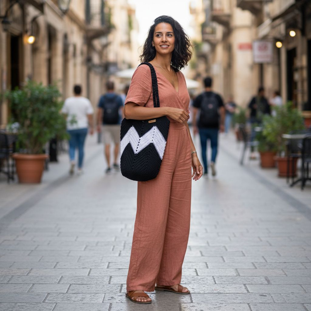 sac chevron élégant pour un style unique et raffiné