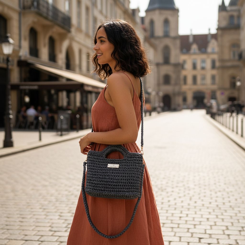 sac en crochet tendance pour un style unique et élégant