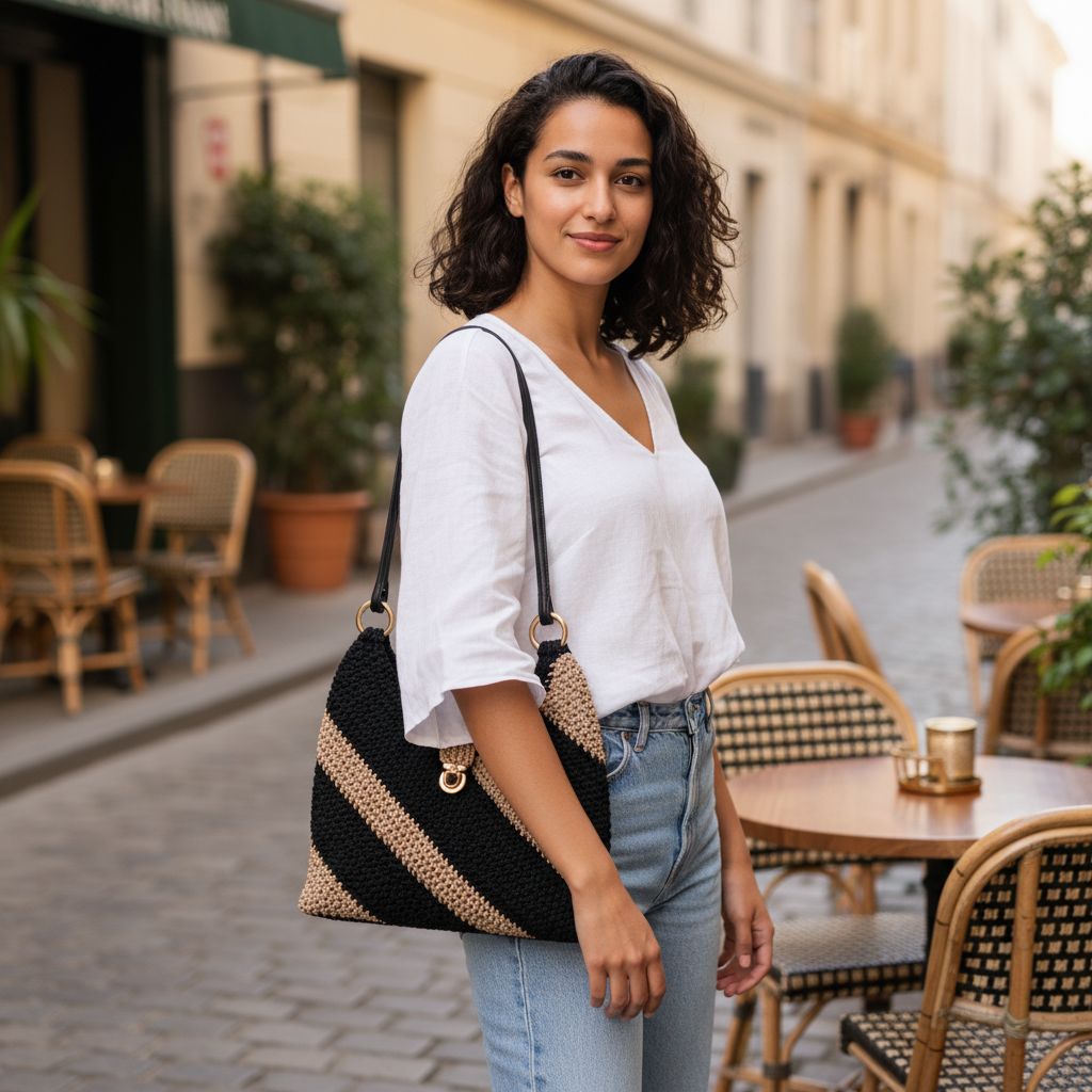 sac crochet élégant et exclusif pour un style inégalé