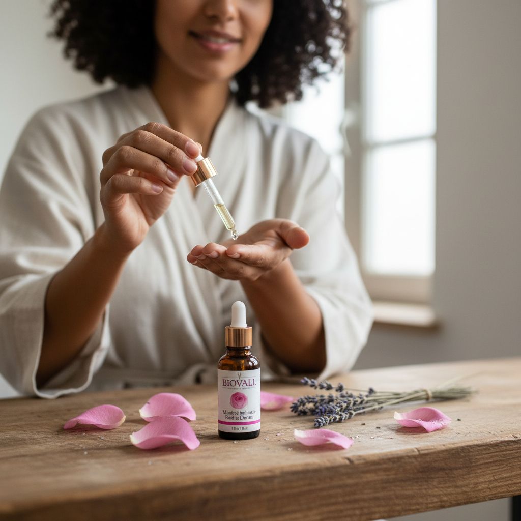 macérat huileux rose premium pour une peau douce et éclatante