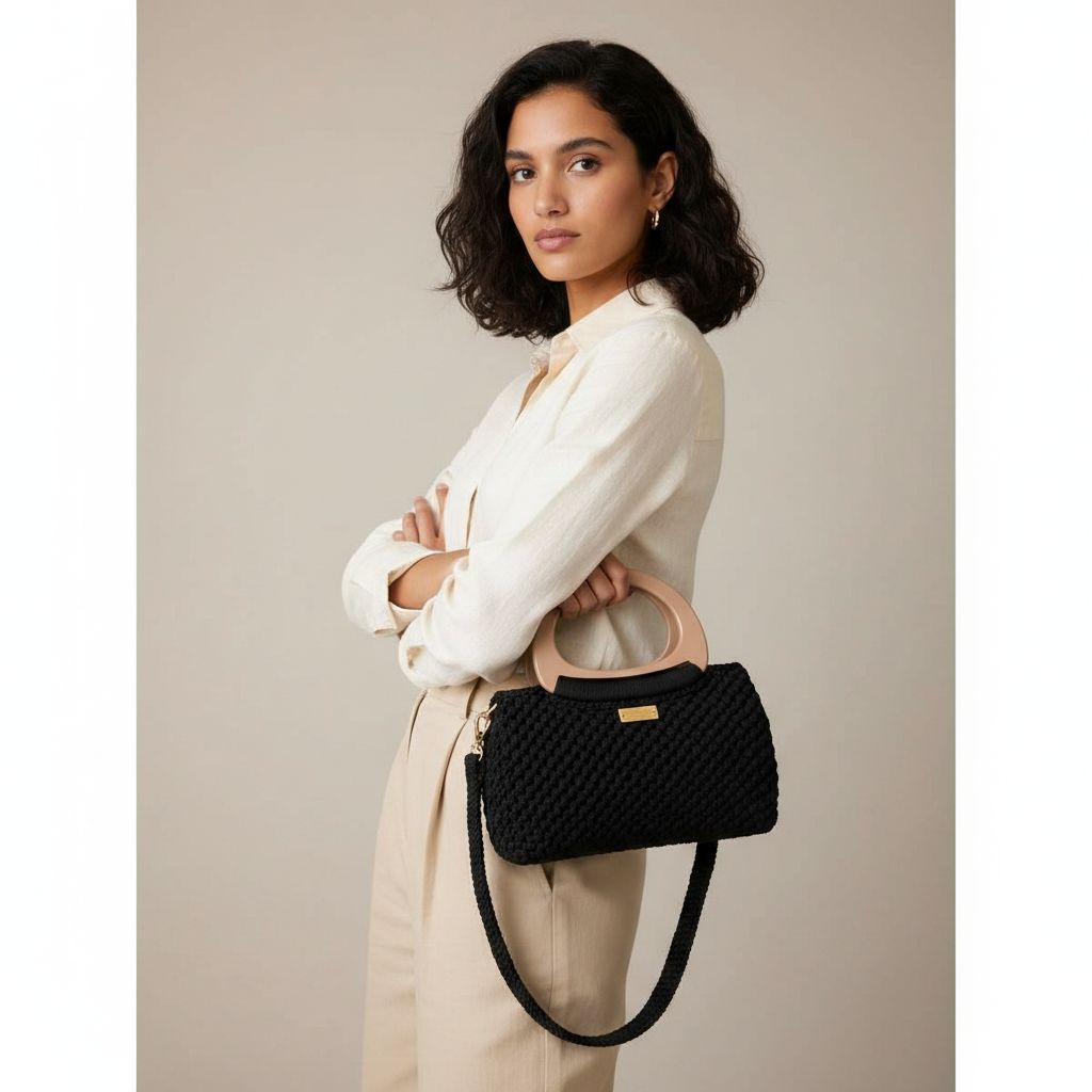 Sac en crochet tendance pour un style unique et élégant