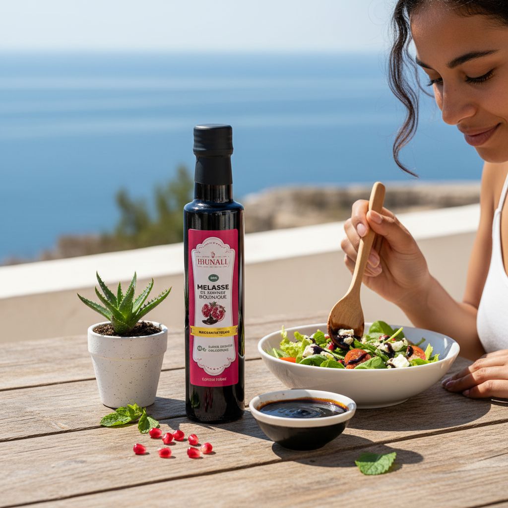 melasse grenade biologique pour une santé éclatante 350g