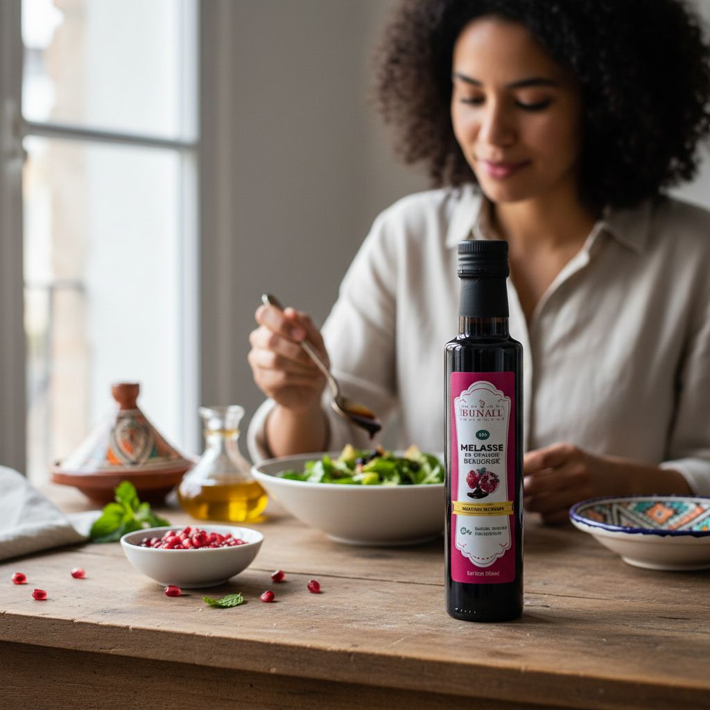 melasse grenade biologique pour une santé éclatante 350g