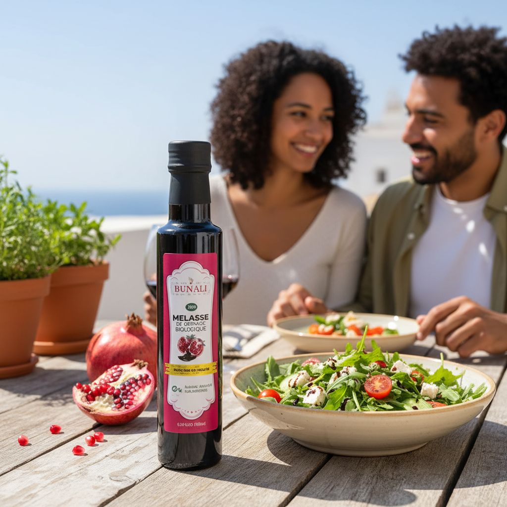 melasse grenade biologique pour une santé éclatante 350g