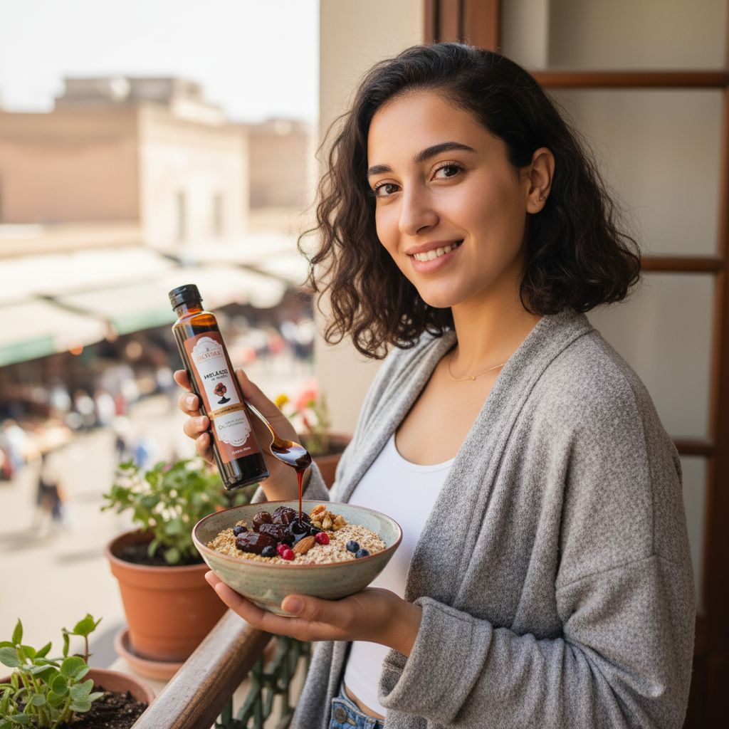 melasse de dattes bio 350g une douceur irrésistible
