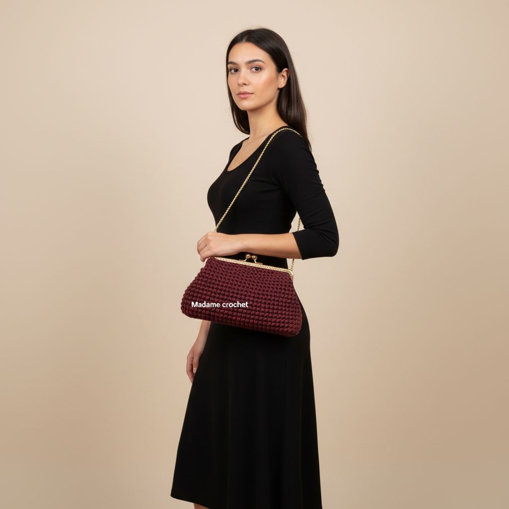 Sac en crochet élégant pour un style unique et irrésistible
