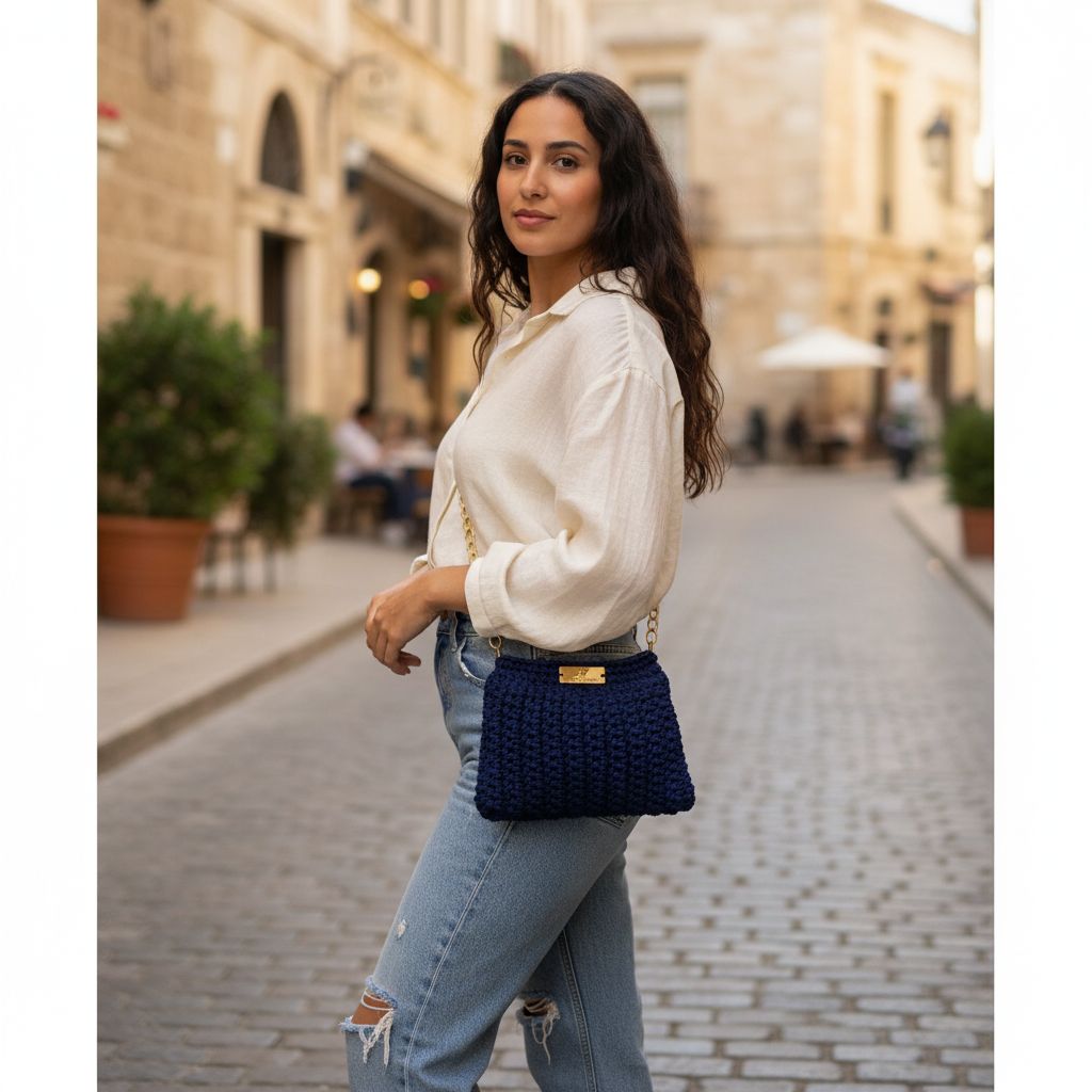 sac navy élégant pour un style unique et irrésistible