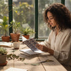 Carnet floral élégant pour vos pensées créatives et inspirantes
