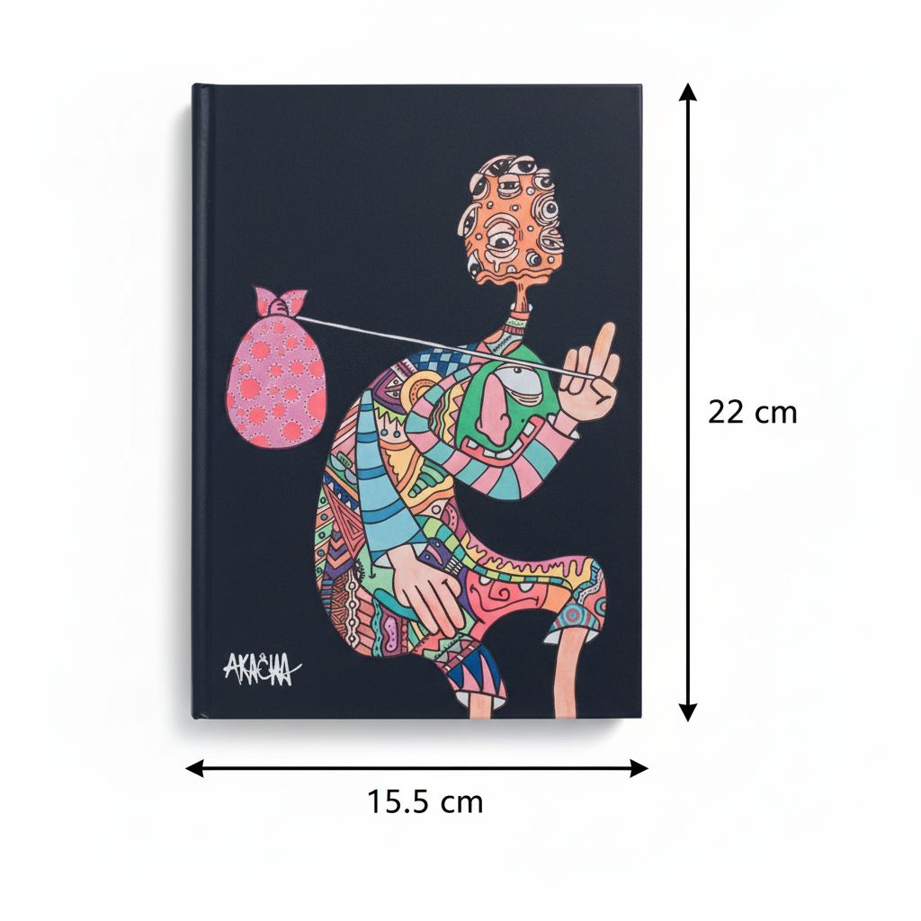 Carnet Daggeza en collaboration avec l'artiste Akacha