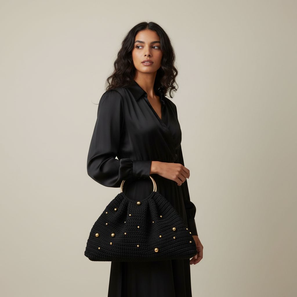 sac noir Nuit doré l'élégance intemporelle en toute occasion