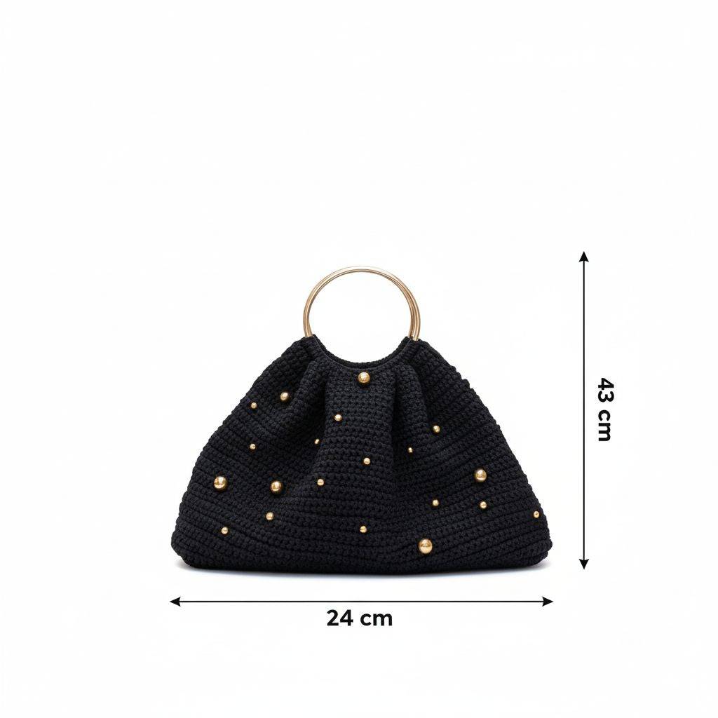 sac noir Nuit doré l'élégance intemporelle en toute occasion