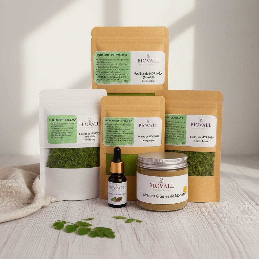 Moringa bio premium 300 g pour vitalité et bien-être immédiat