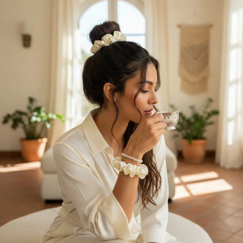 Bracelet élégant et chouchou pour cheveux