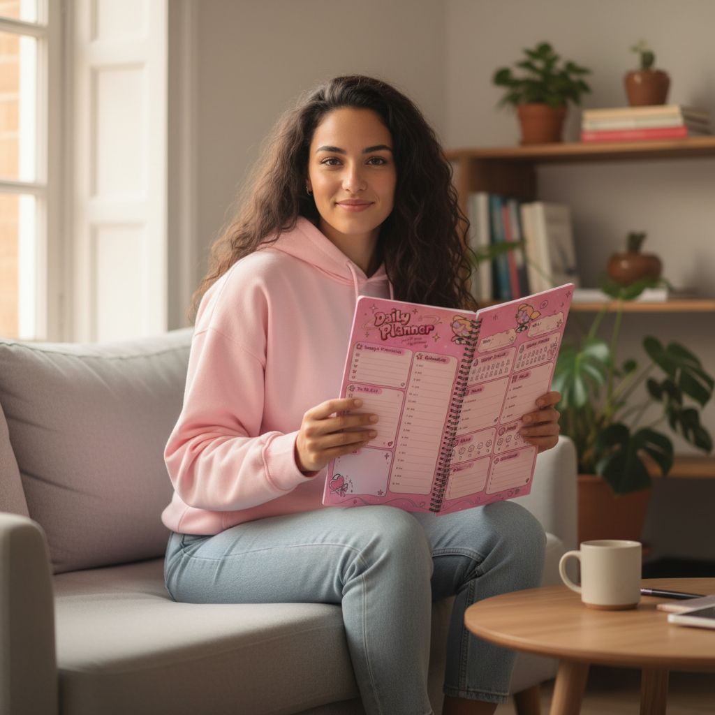 agenda pastel pour une organisation élégante et inspirante