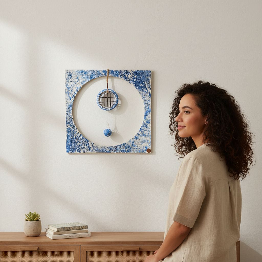 decoration murale unique en mdf pour un intérieur marin élégant