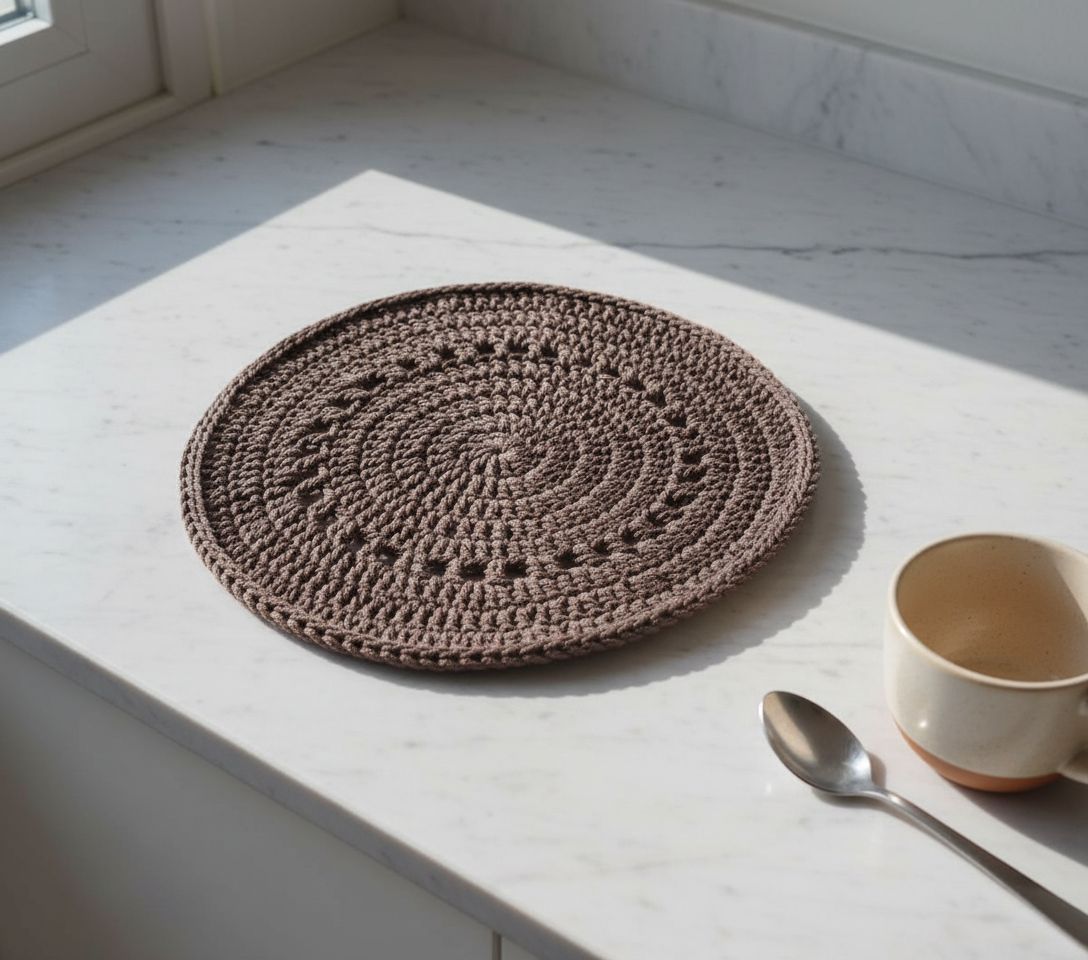 Sous Plat en crochet exclusif pour une décoration élégante et unique
