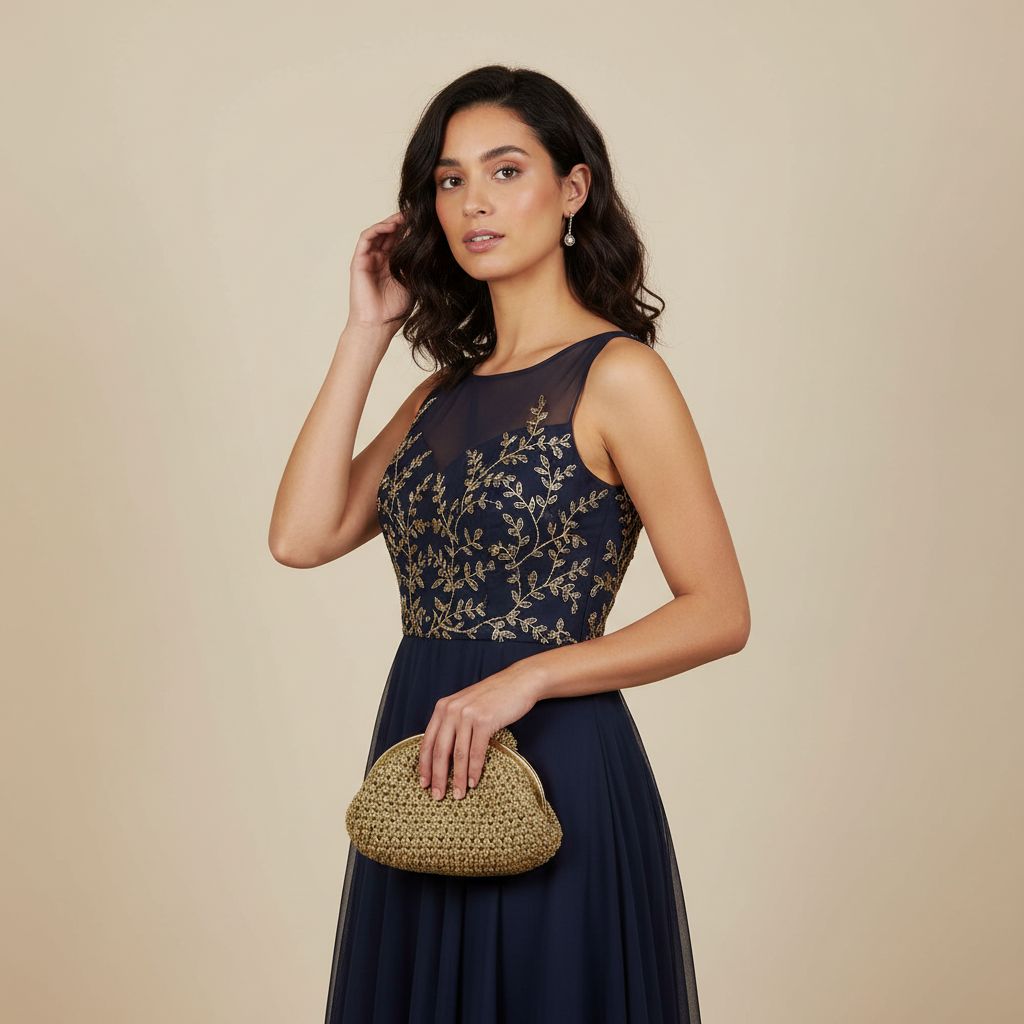 Pochette beige doré élégante pour un style irrésistible