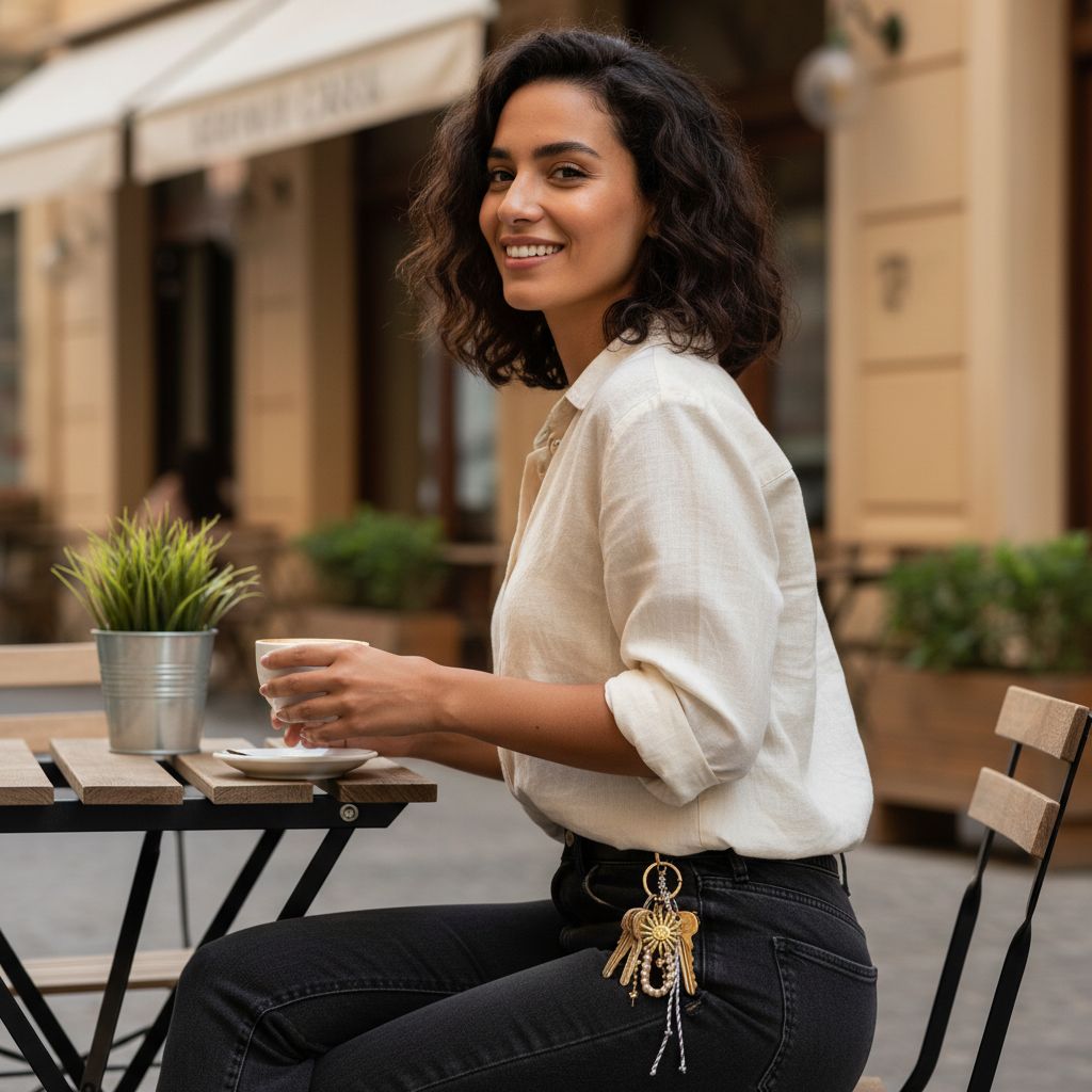 porteclés élégant pour un style raffiné et sophistiqué