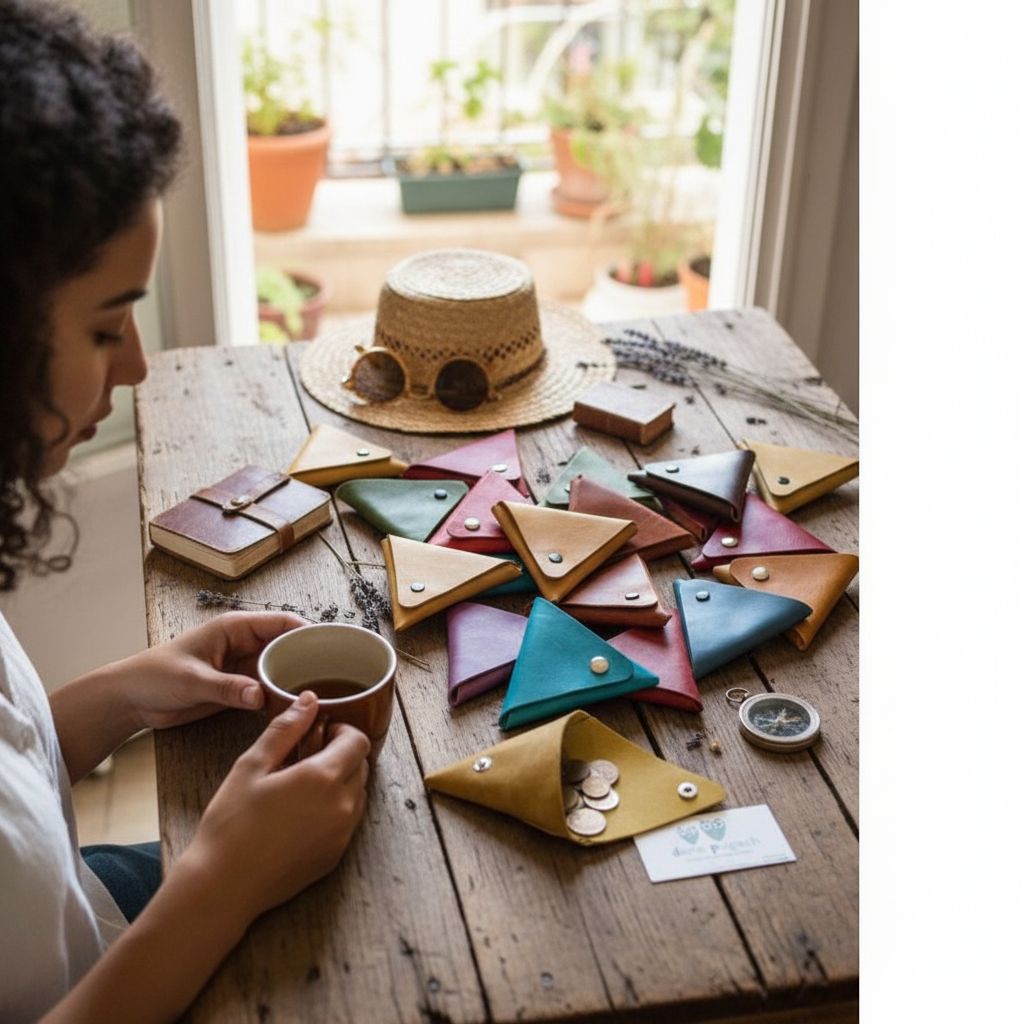 Portemonnaie en cuir luxe pour un style inégalé et élégant