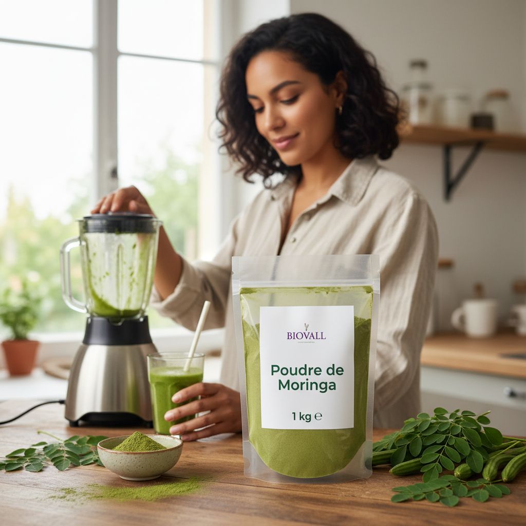 Poudre de moringa 1kg pureté exceptionnelle