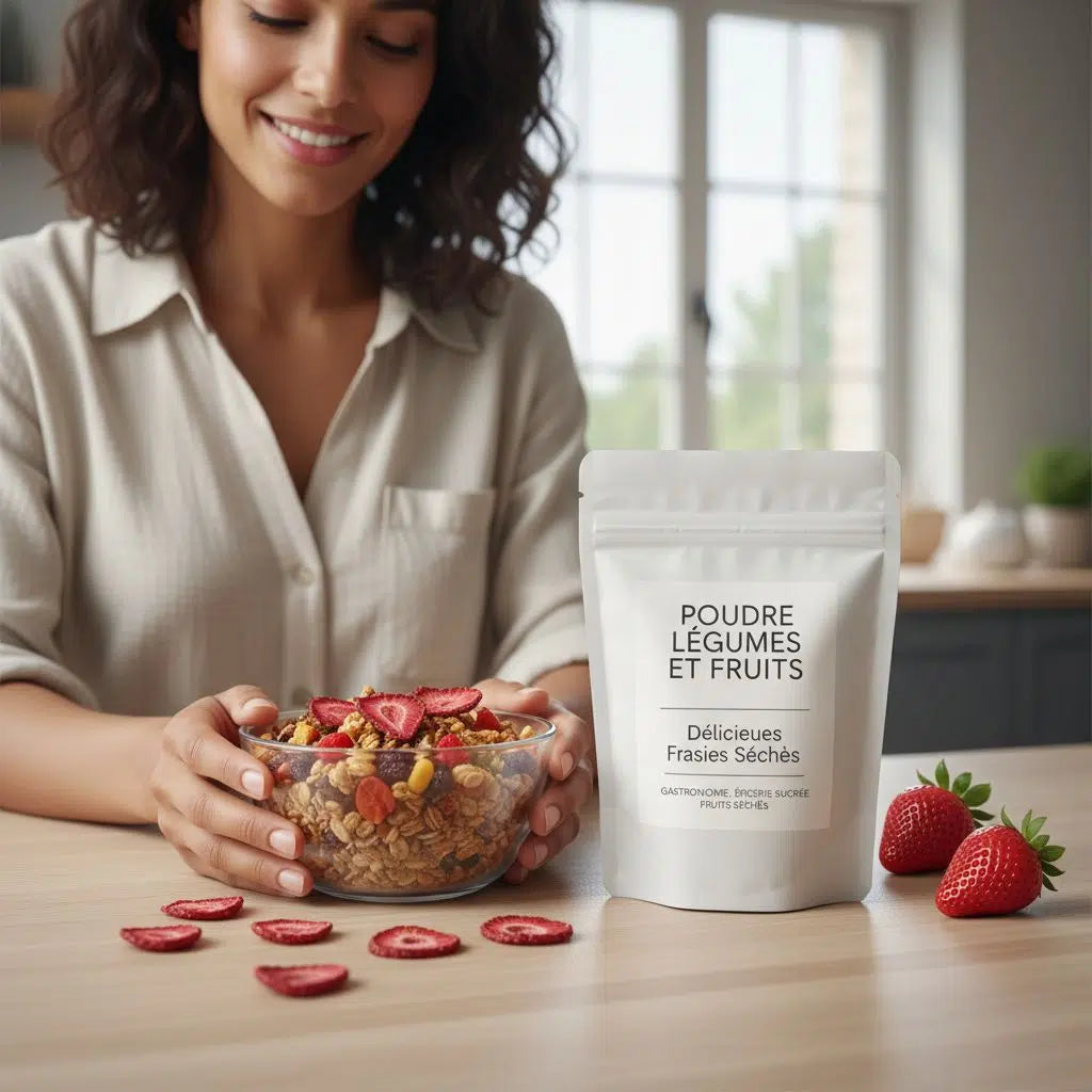 Poudre fruits bio pour une santé éclatante et savoureuse
