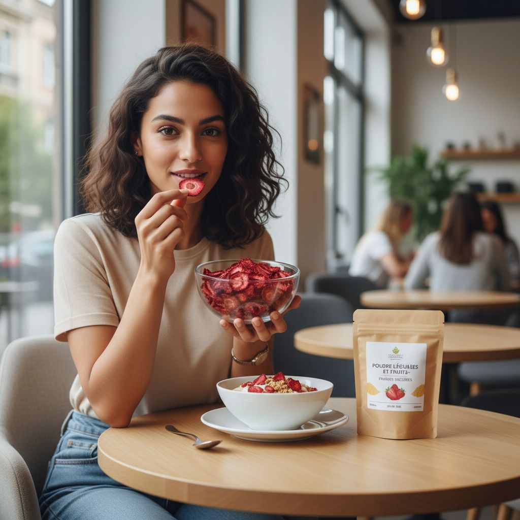 Poudre fruits bio pour une santé éclatante et savoureuse