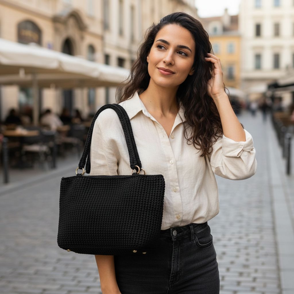 Sac en crochet chic et exclusif pour un style unique