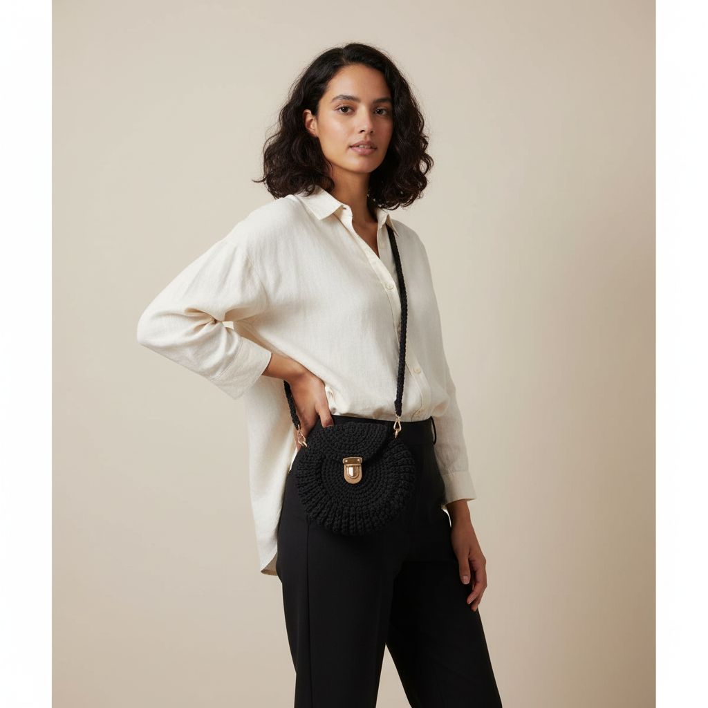 Sac rond élégant pour un style unique et irrésistible