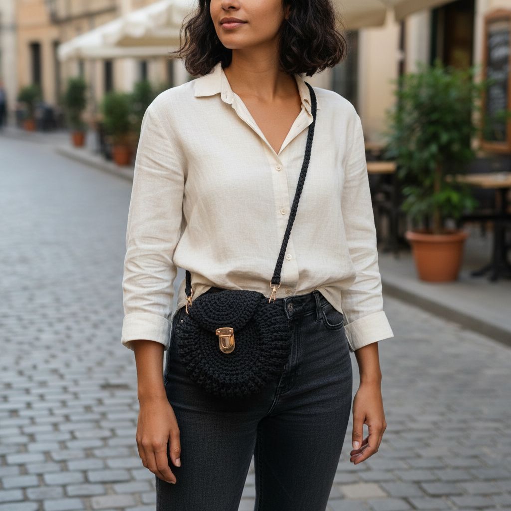 Sac rond élégant pour un style unique et irrésistible