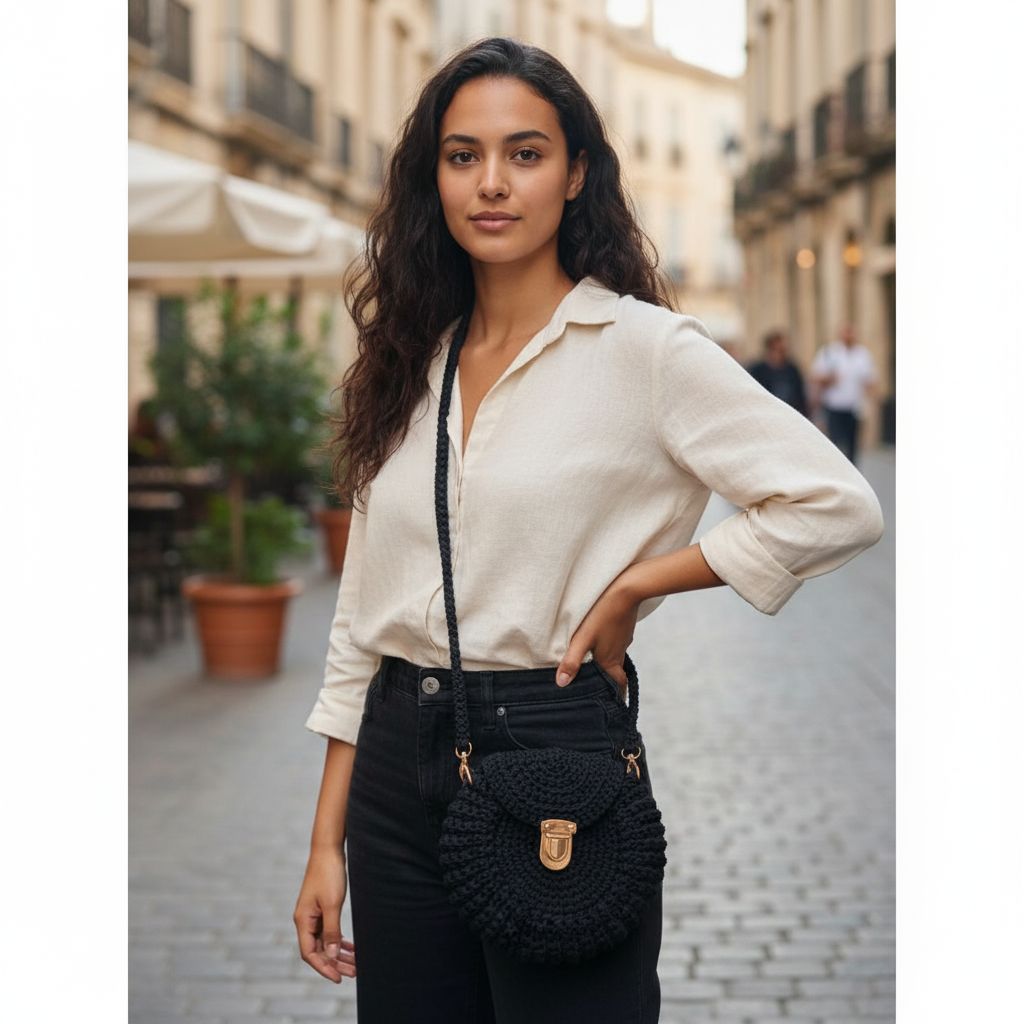 Sac rond élégant pour un style unique et irrésistible