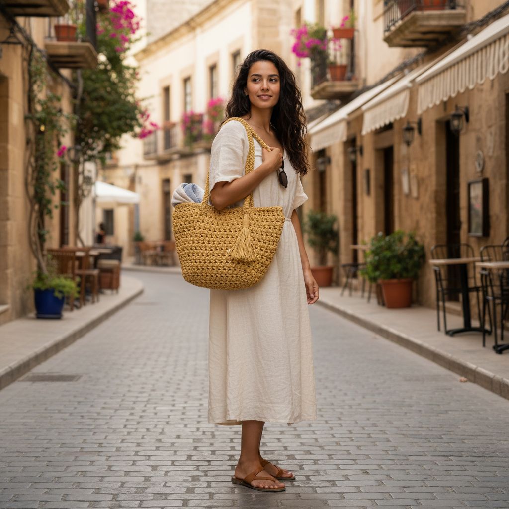 Sac en paille chic pour un style estival irrésistible