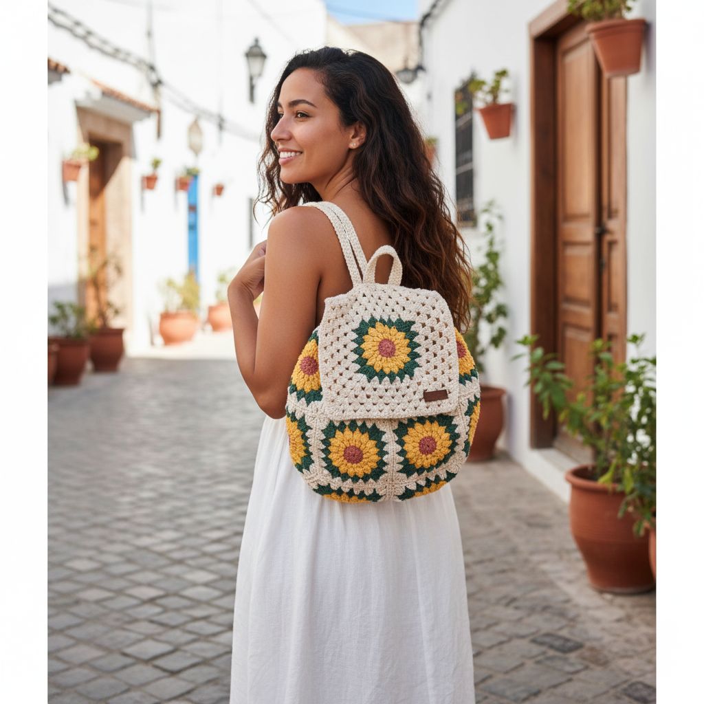 Sac à dos tournesol unique pour un style éclatant et pratique