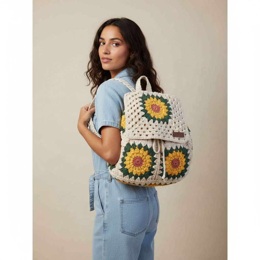 Sac à dos tournesol unique pour un style éclatant et pratique