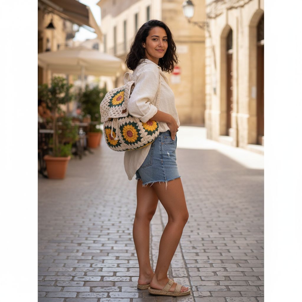 Sac à dos tournesol unique pour un style éclatant et pratique
