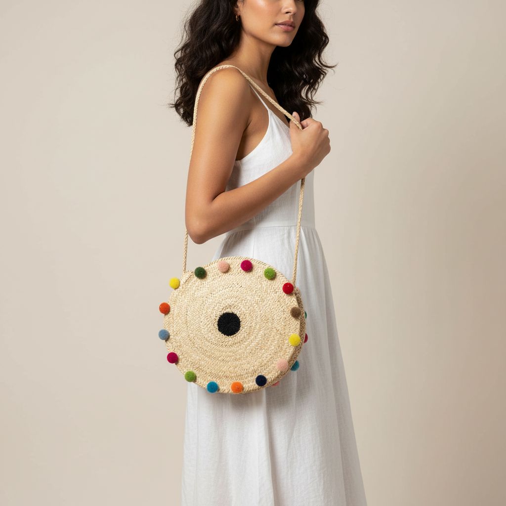 Sac rond élégant taille M pour un style irrésistible