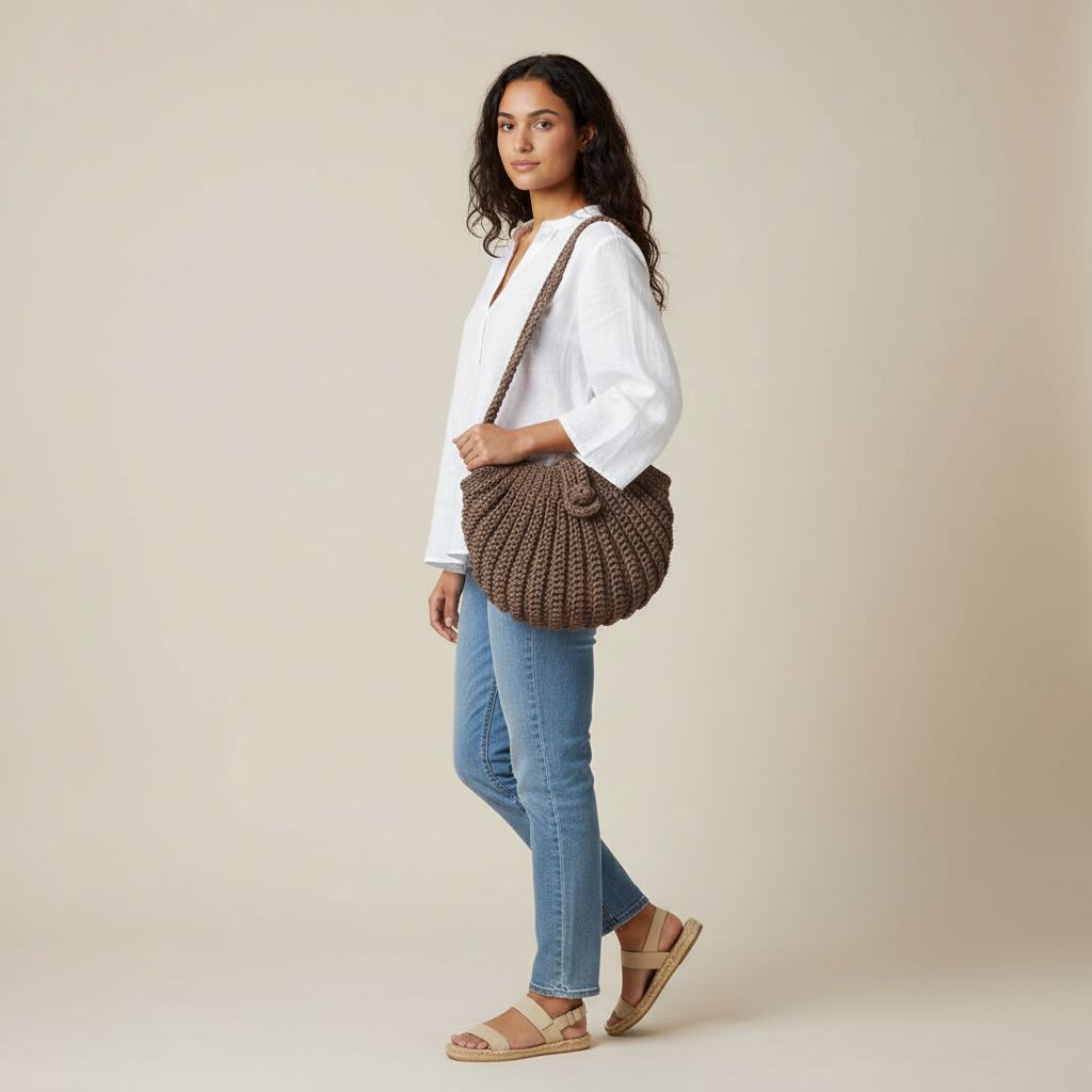 Sac marron élégant pour un style unique et raffiné