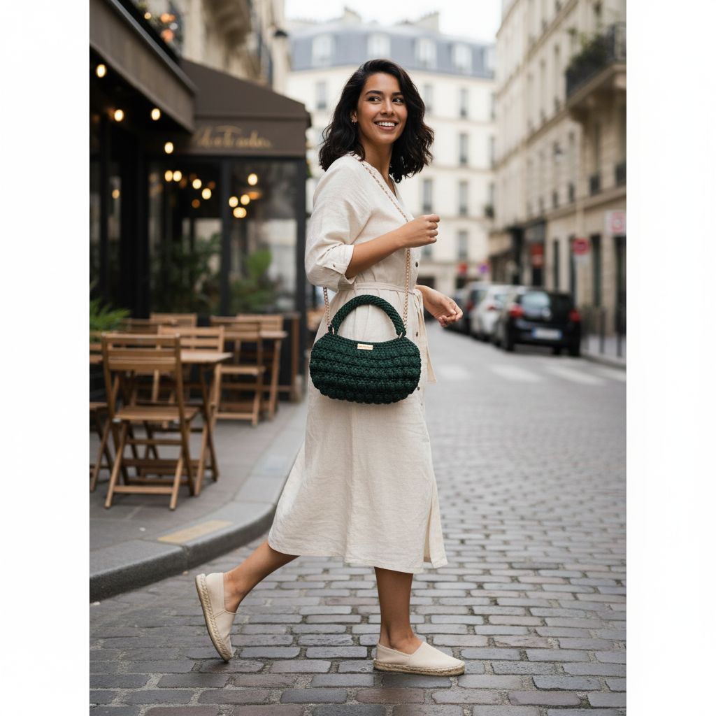 Sac vert tendance pour un style chic et éco responsable