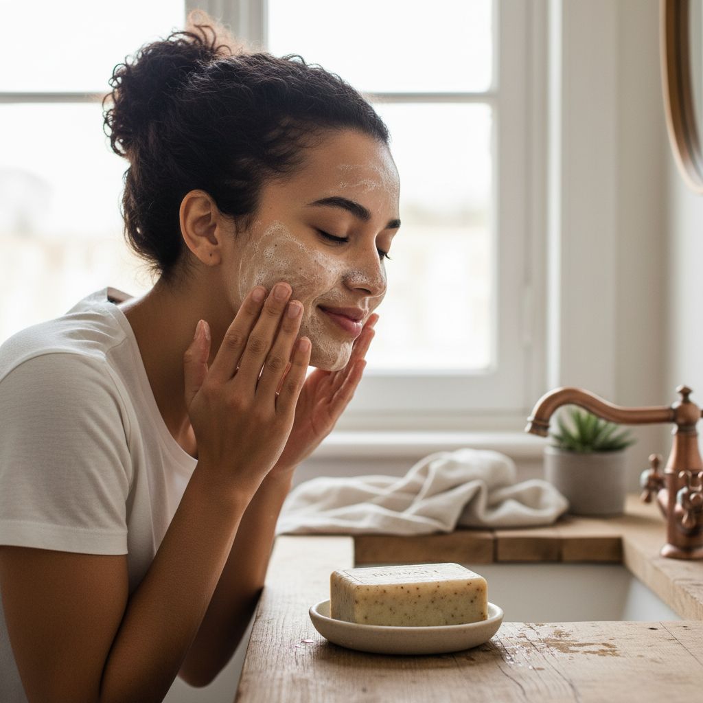 Savon exfoliant au figue de barbarie pour une peau radieuse