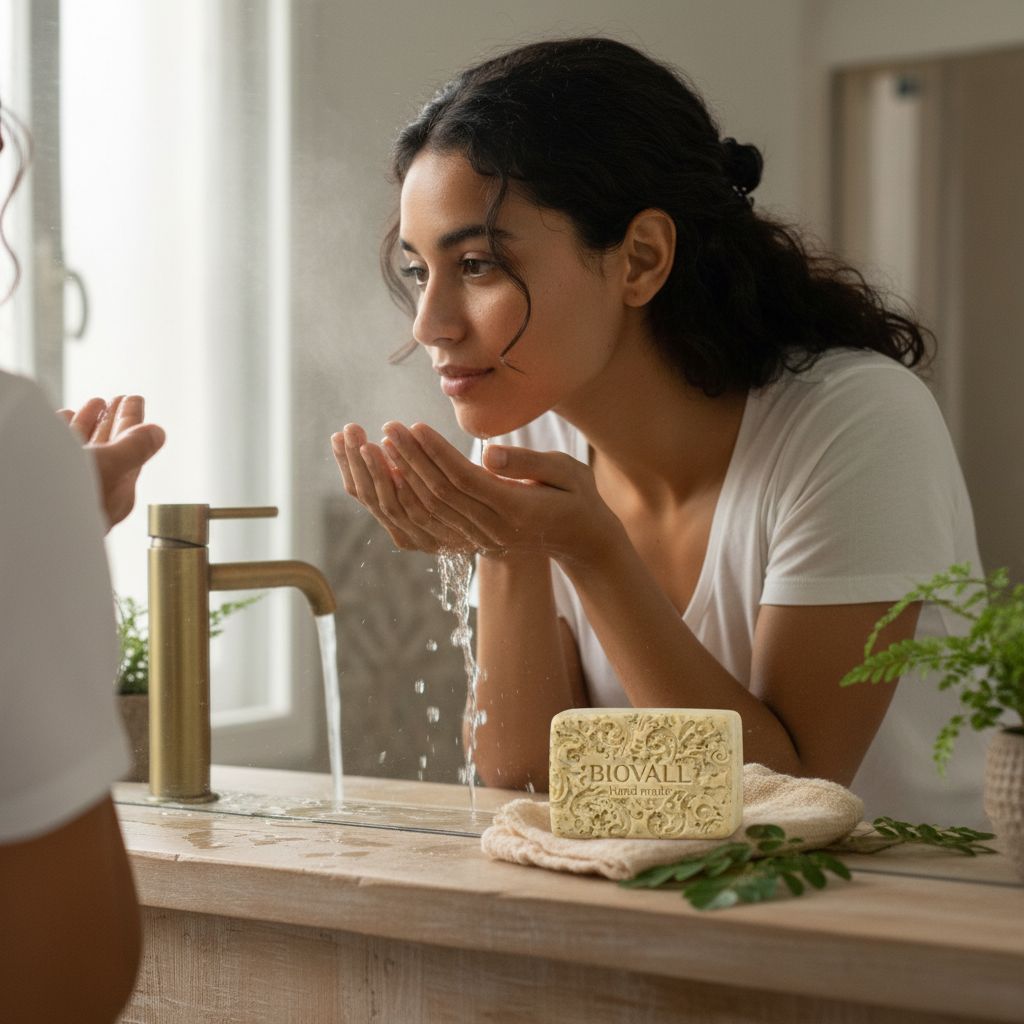 Savon moringa purifiant pour une peau éclatante et saine