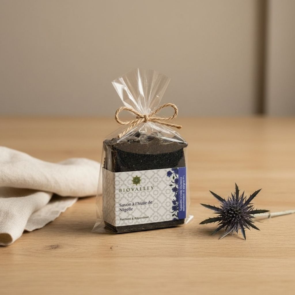 Savon surgras à l'huile de nigelle 125g pour une peau nourrie