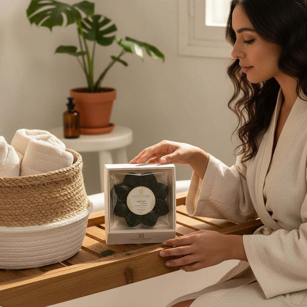 Savon naturel poudre de Sedr pour une peau éclatante 100 g
