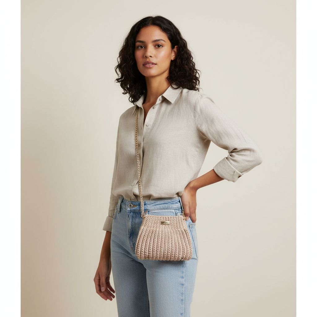 sac en crochet haut de gamme pour un style unique et tendance