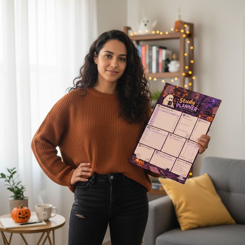 agenda étudiant Spooky Season Planner Collection pour un semestre réussi