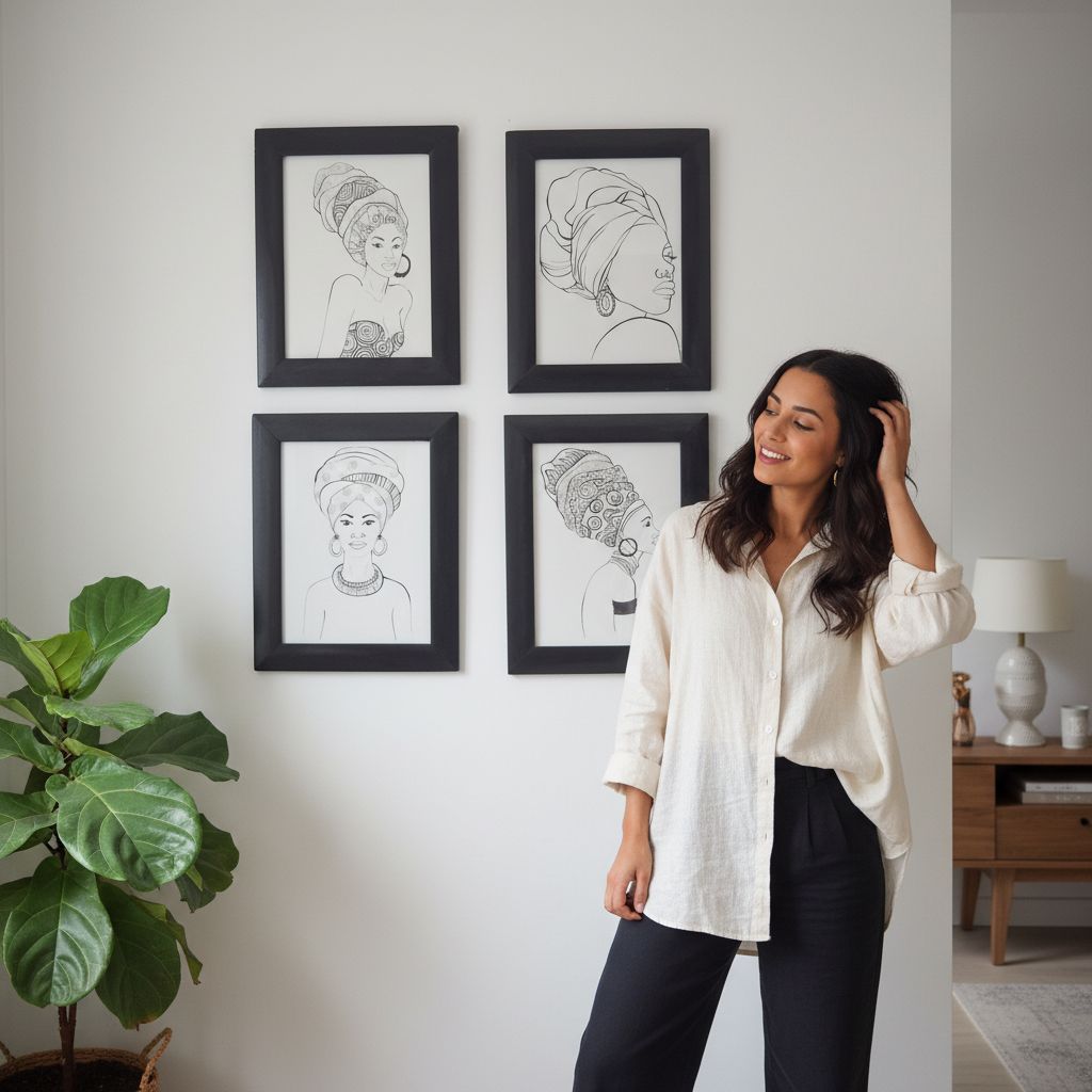tableau femmes africaines art unique pour sublimer votre intérieur