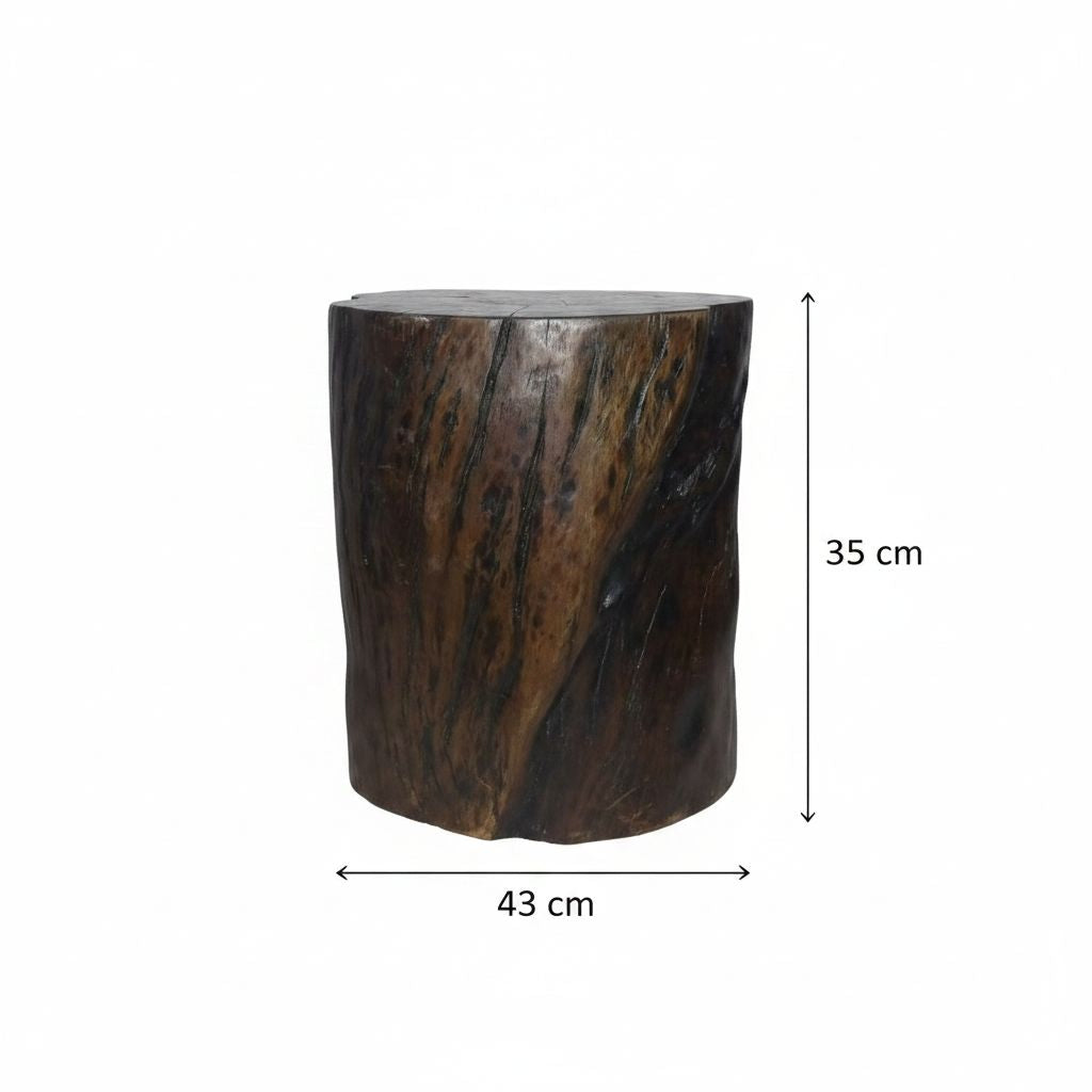 Tabouret en bois artisanal pour un style africain unique