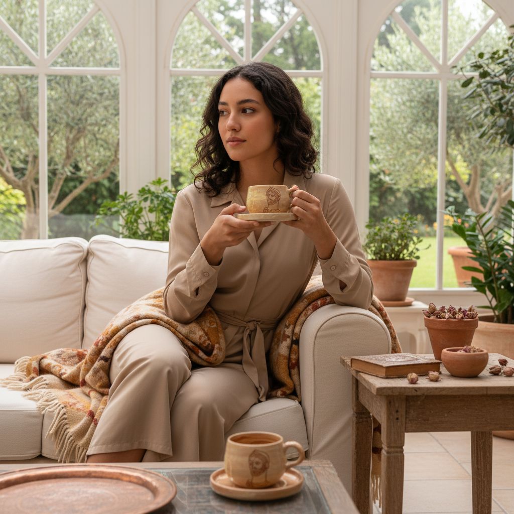 Tasse céramique marbrée Hannibal pour un café raffiné