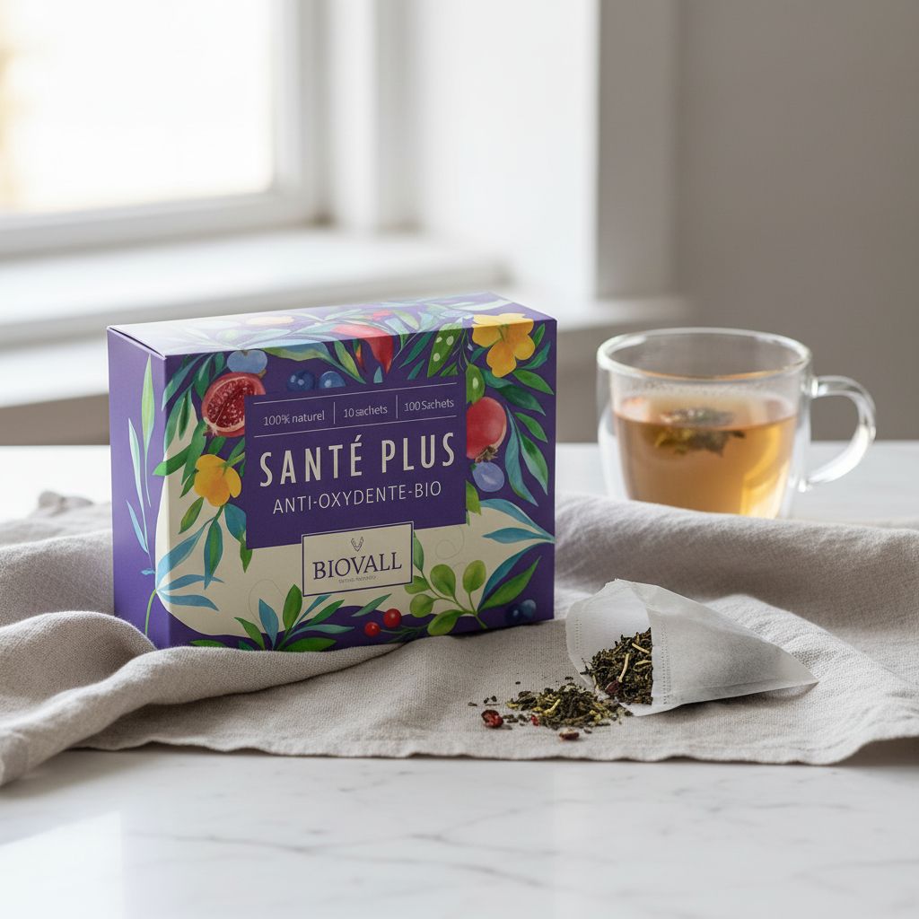 tisane bio SantéPlus pour un bien-être irrésistible