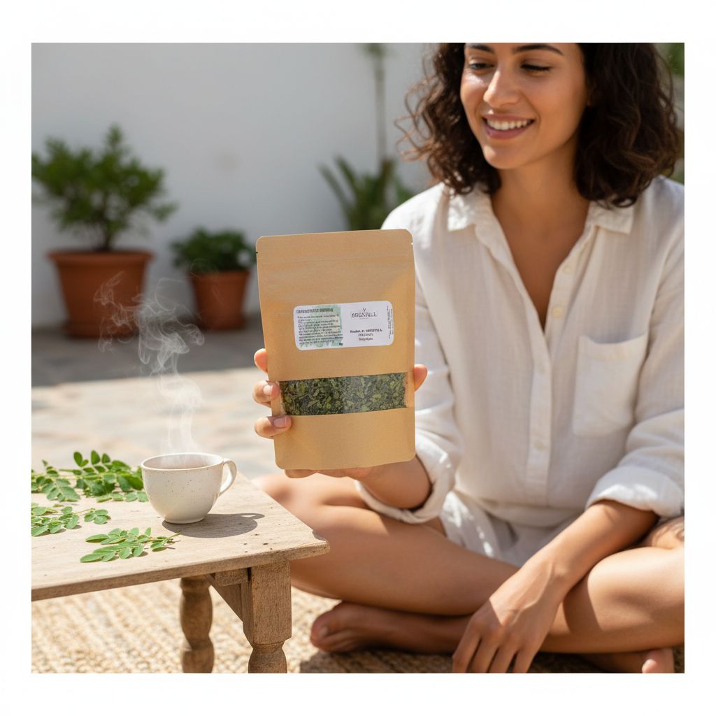 Tisane Moringa premium bienfaits santé en sachet de 50 g